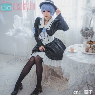 eva新世纪福音战士cos服哥特连衣裙rei绫波丽cosplay服装