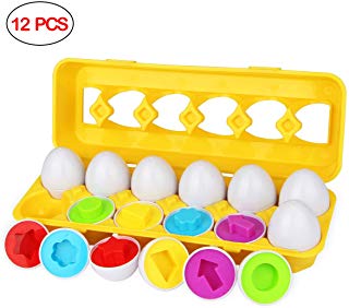 Aitey Matching Egg Set, Easter Eggs Toddler Egg Toys Shapes在類目 辦公設備/耗材/相關服務, 其它耗材, 其它中 - 來自Buy2taobao.com提供專業的淘寶代購服務