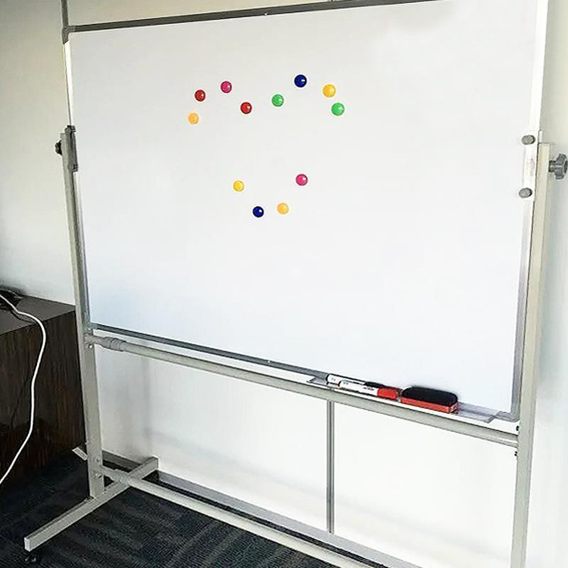 白板支架式商用办公磁性教学写字板可移动小黑板培训会议儿童家用