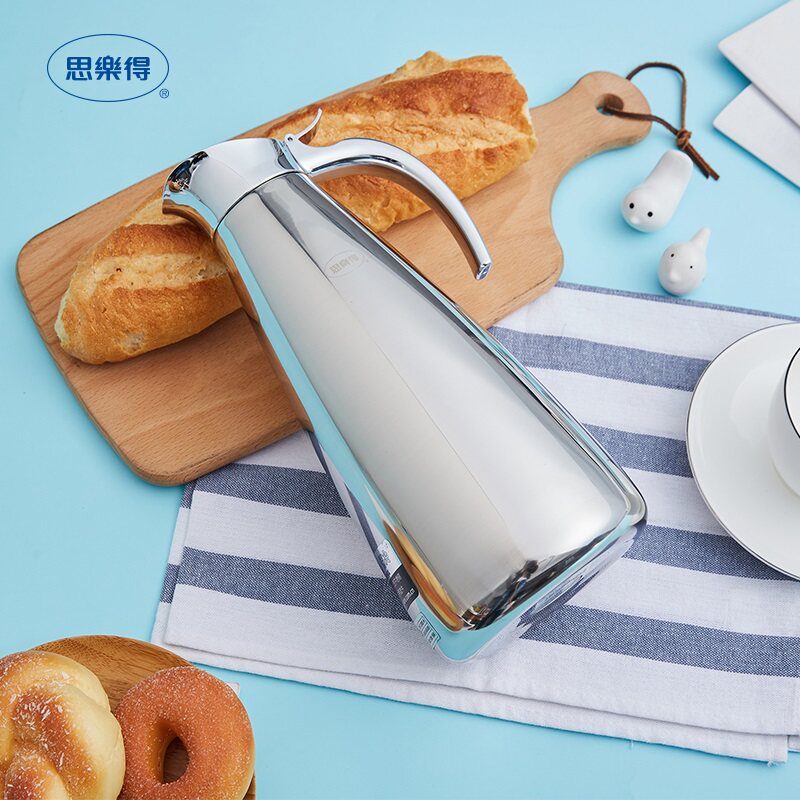 思乐得不锈钢保温壶家用热水瓶304暖水壶酒店高端精致办公礼品