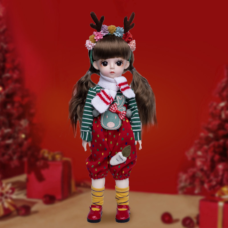 多丽丝卡密儿卡蜜儿娃娃洋娃娃玩具布玩偶女孩30cm换装sd正版bjd