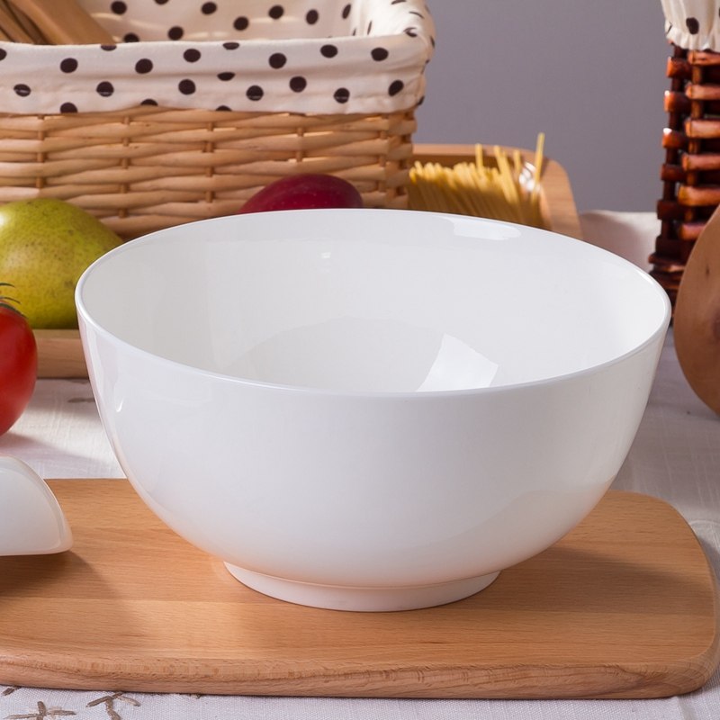 景天合 新款用餐餐具8寸陶瓷餐具 8寸澳碗