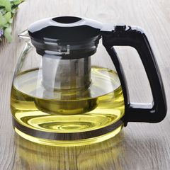 克芮思托耐热玻璃茶壶不锈钢过滤泡茶器花茶壶玻璃茶具套装泡茶壶