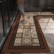 中古风厨房专用地垫L形整铺硅藻泥吸水垫吸油防滑可擦洗地毯防油