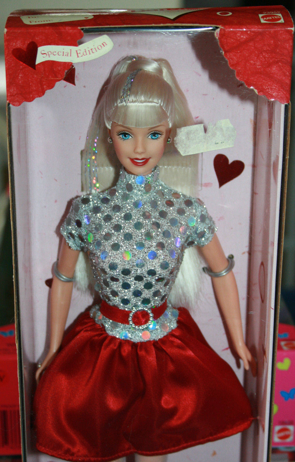 barbiexxxooo1999正品绝版情人节芭比娃娃娃娃