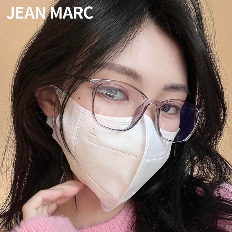 jeanmarc超轻近视眼镜女可配度数小红书透明眼镜框镜架素颜近视镜