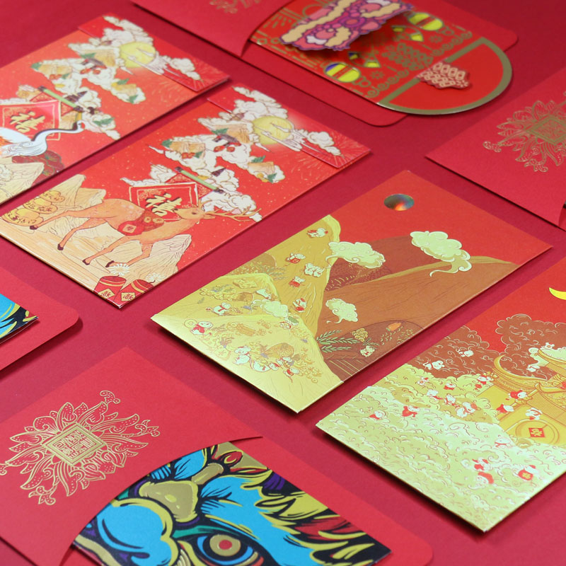 虎年新年红包袋2022创意红包封婚宴送长辈爸妈过寿给小孩生日礼金国潮过年春节利是封可爱搞笑趣味个性封红包在类目 电子词典/电纸书/文化用品, 其它文化用品中 - 来自Buy2taobao.com提供专业的淘宝代购服务