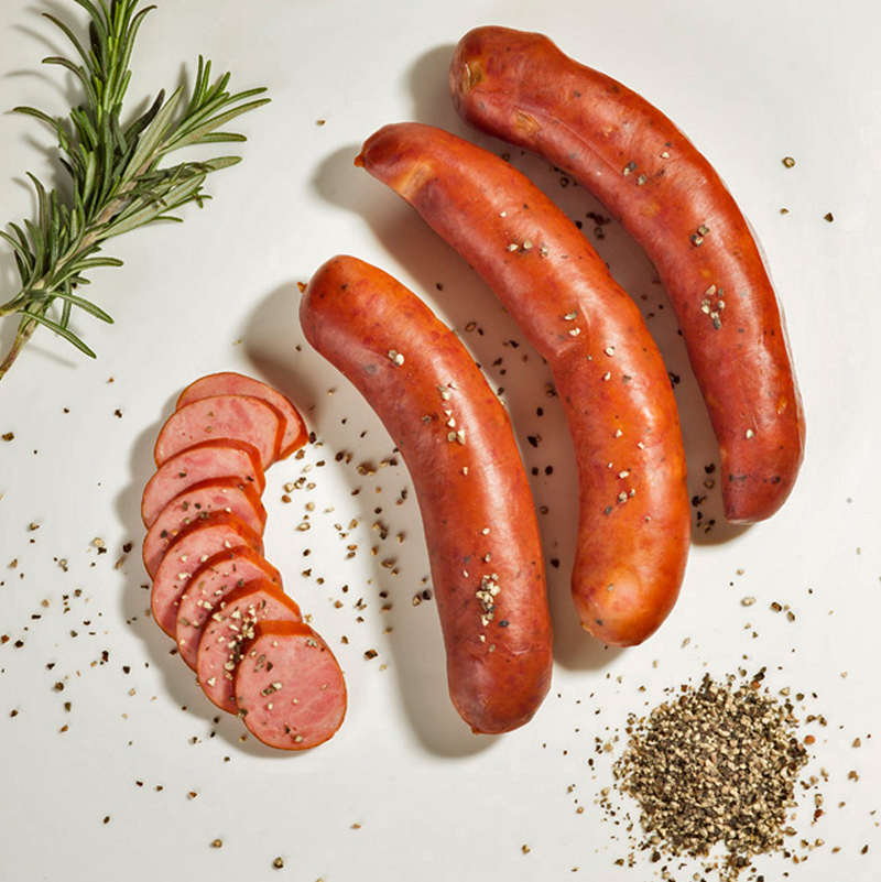 重工德式黑胡椒烤肠240gx3 东北特产即食香肠火腿肠熏烤酱卤熟食