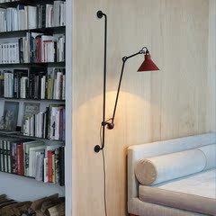 设计师北欧宜家现代简约美式复古工业风餐厅客厅卧室床头LED壁灯