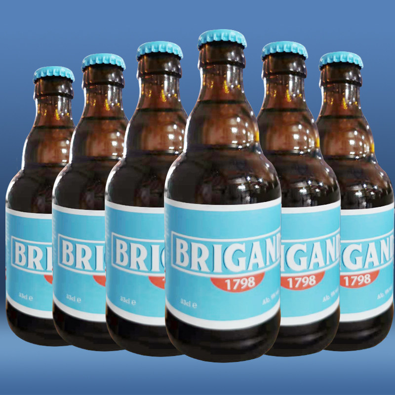 比利时进口啤酒 brigand匪徒啤酒330ml*6支组合 爱尔啤酒