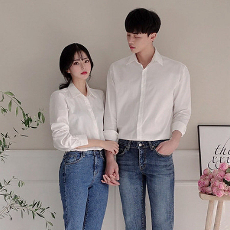 情侣结婚衬衫登记