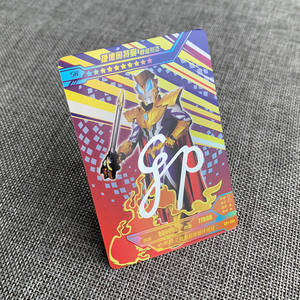 卡游正版奇迹版第二弹单卖奇迹版艾克斯赛罗奥特曼ssr签名卡sr