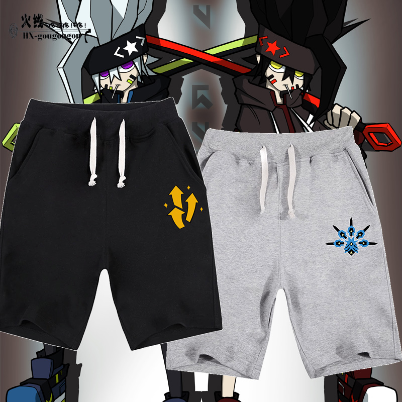 凹凸世界周边短裤男女cos雷狮格瑞嘉德罗斯安迷修休闲五分裤定制