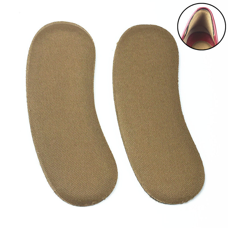 10双加厚海绵防磨脚后跟贴女高跟鞋大半码后跟帖防脱防掉跟半码垫
