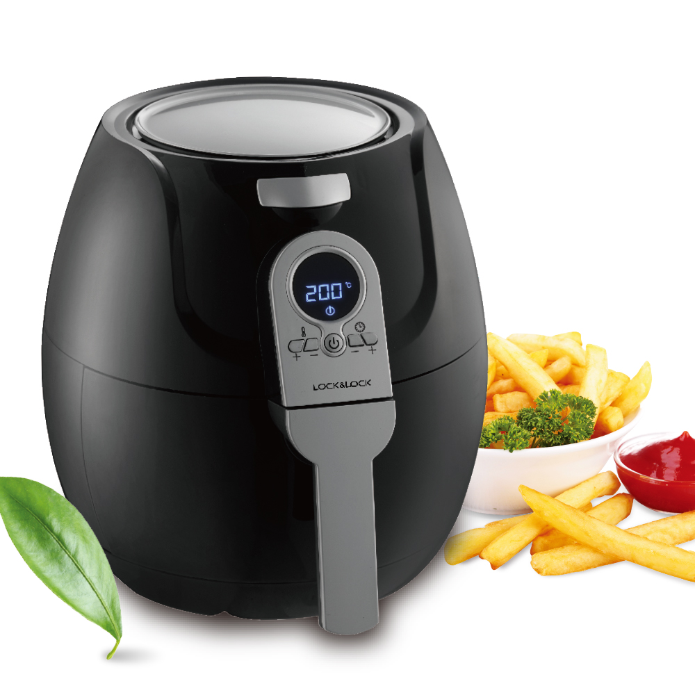 Lock & Lock LOCK&LOCK The third generation intelligence No oil atmosphere Fryer Microcomputer ECF-301Rin the Kitchen Appliances , Fryer category - from Buy2taobao.com to provide professional Taobao agent buy service