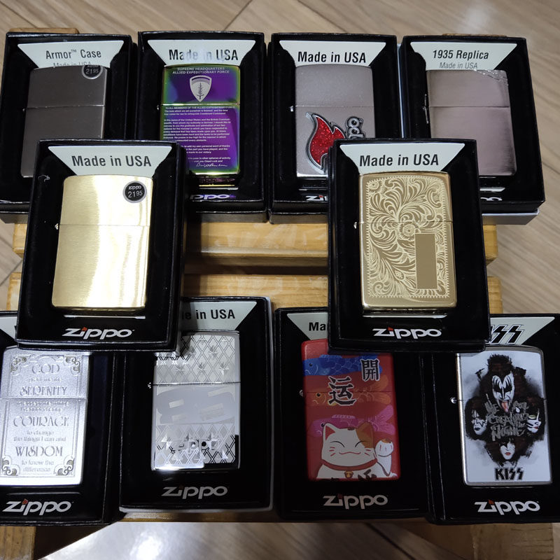原装正品zippo 芝宝经典正版18-19年男士收藏礼物防风煤油打火机