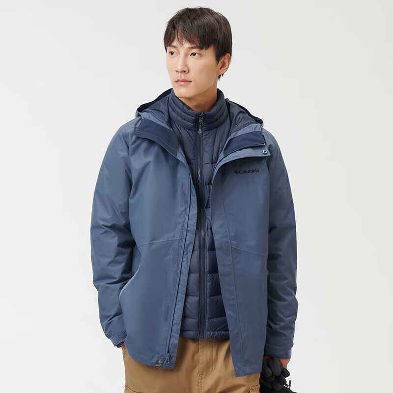 哥伦比亚羽绒冲锋衣