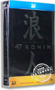 Genuine movie 47 Ronin HD Blu-ray iron box BD50 1080P Keanu Reeves English pronunciation