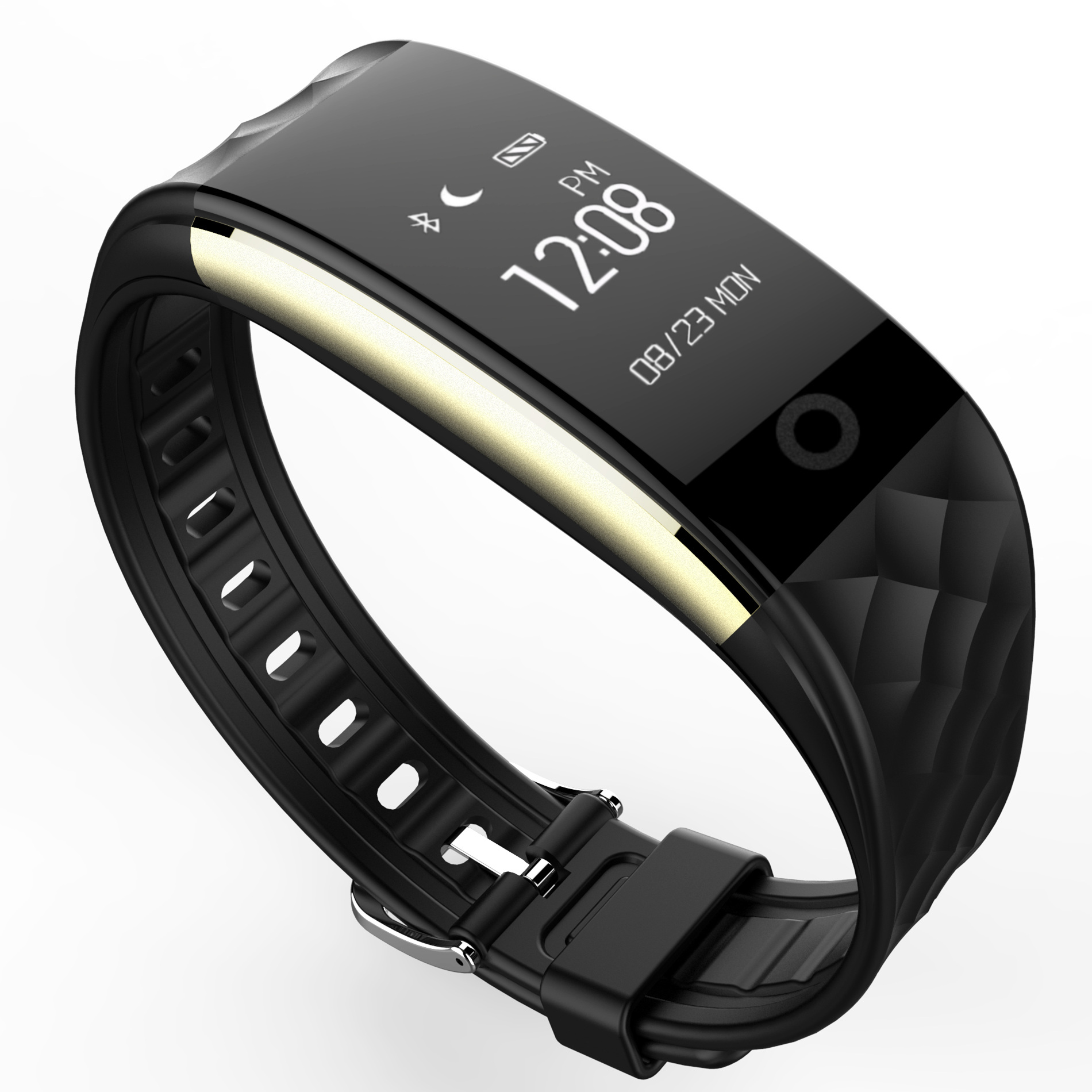 拉维亚智能手环心率手表蓝牙来电提醒安卓苹果男女学生led电子表好不