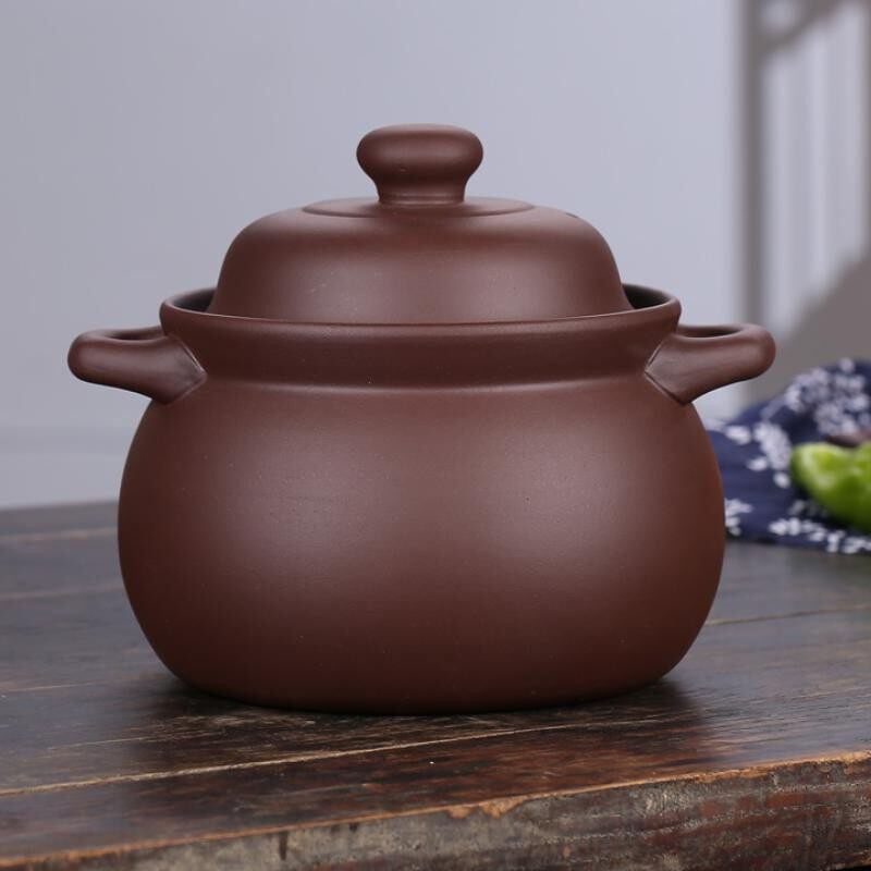宜兴紫砂锅煲汤家用明火耐高温无釉土锅燃气灶电陶