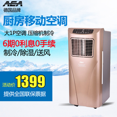 德国AEA A-YK015/A移动空调大1P单冷厨房空调免安装