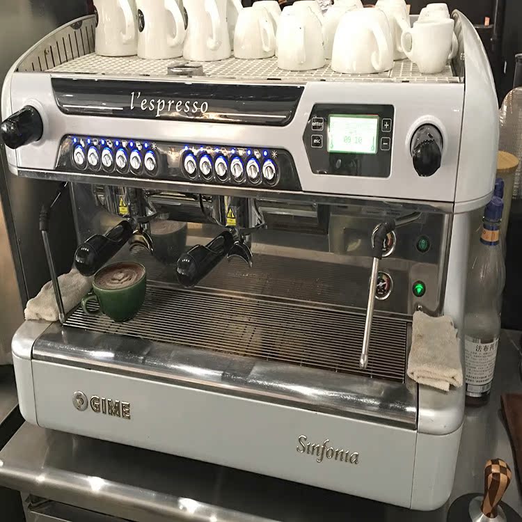 commercial Semi-automatic coffee machine Imported second-hand GIME Jimmy SINFONIA (Santa Fe)Coffeein the Kitchen Appliances , Commercial electric kitchen , Commercial coffee machine category - from Buy2taobao.com to provide professional Taobao agent buy service
