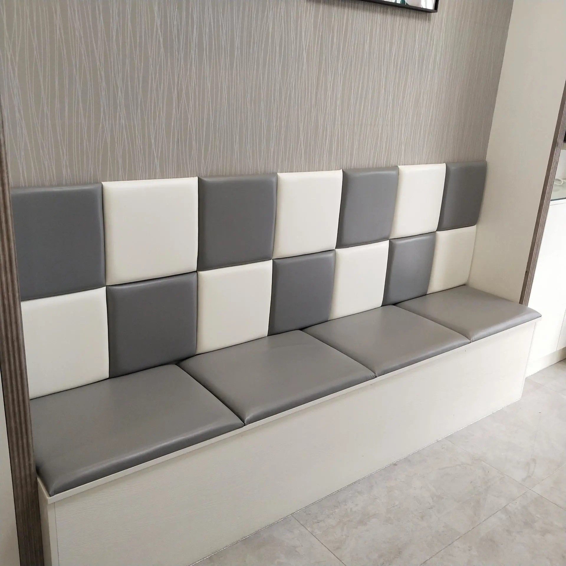 大全—吧台椅子榻榻米墙围靠背坐垫加厚墙面防撞软包床头背景墙贴自粘