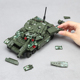 2024新款男孩大型坦克导弹汽车模型小颗粒拼装积木玩具大套装礼物