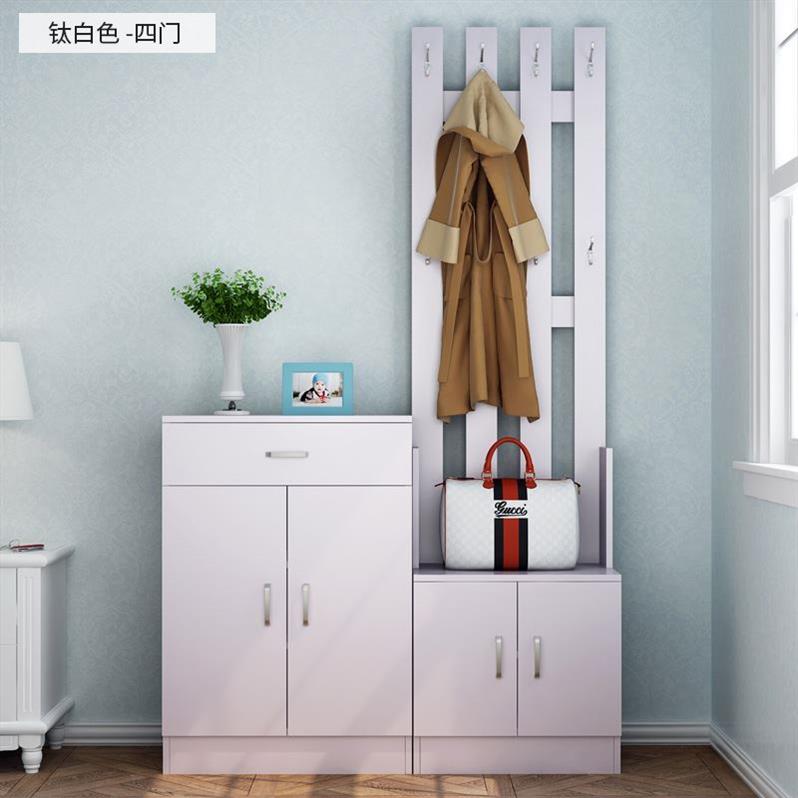 鞋柜挂衣架一体组合带换鞋凳落地多功能门厅玄关鞋柜衣帽架地中海|ruв категории жилой мебели, рама тип, вешалка - от Buy2taobao.com для оказания профессиональной услуги покупки агента Taobao