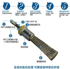 包邮汽车led大灯远近光灯前照大灯车外灯H1H4H7H9H11改装专用灯泡