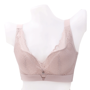 hodo/红豆胸罩薄款无钢圈聚拢调整型文胸女士蕾丝c罩杯内衣舒适 券