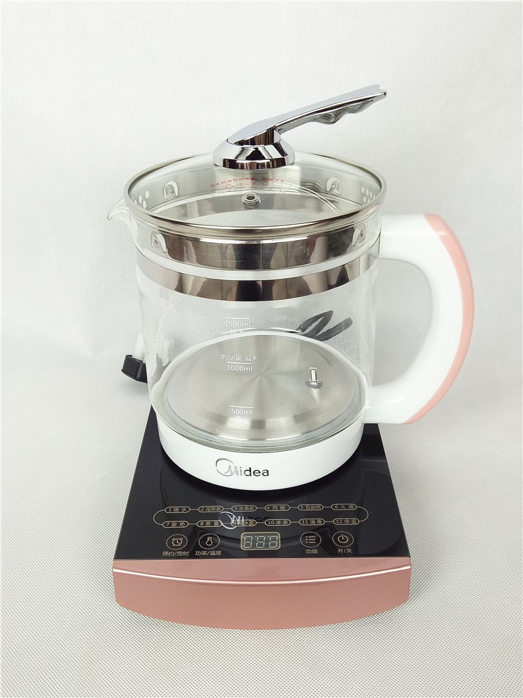 Midea/ Beauty electrothermal kettle Health pot multi-function thickening Glass fully automatic power failure 1.5L Special Offerin the Kitchen Appliances , Electric kettle category - from Buy2taobao.com to provide professional Taobao agent buy service