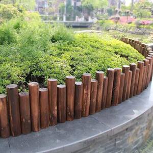 原木围栏室内图片