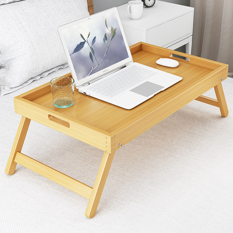 折叠书桌床上电脑懒人桌办公桌小桌子女生卧室简约现代床桌写字桌