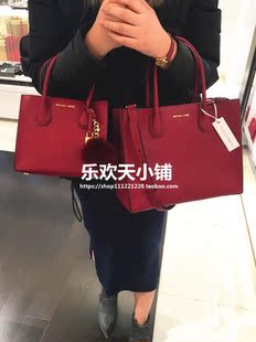 coach mercer30肩帶 美國代購MK女包mercer荔枝紋鎖頭單肩斜挎手提包20新款楊冪同款 coach包creed