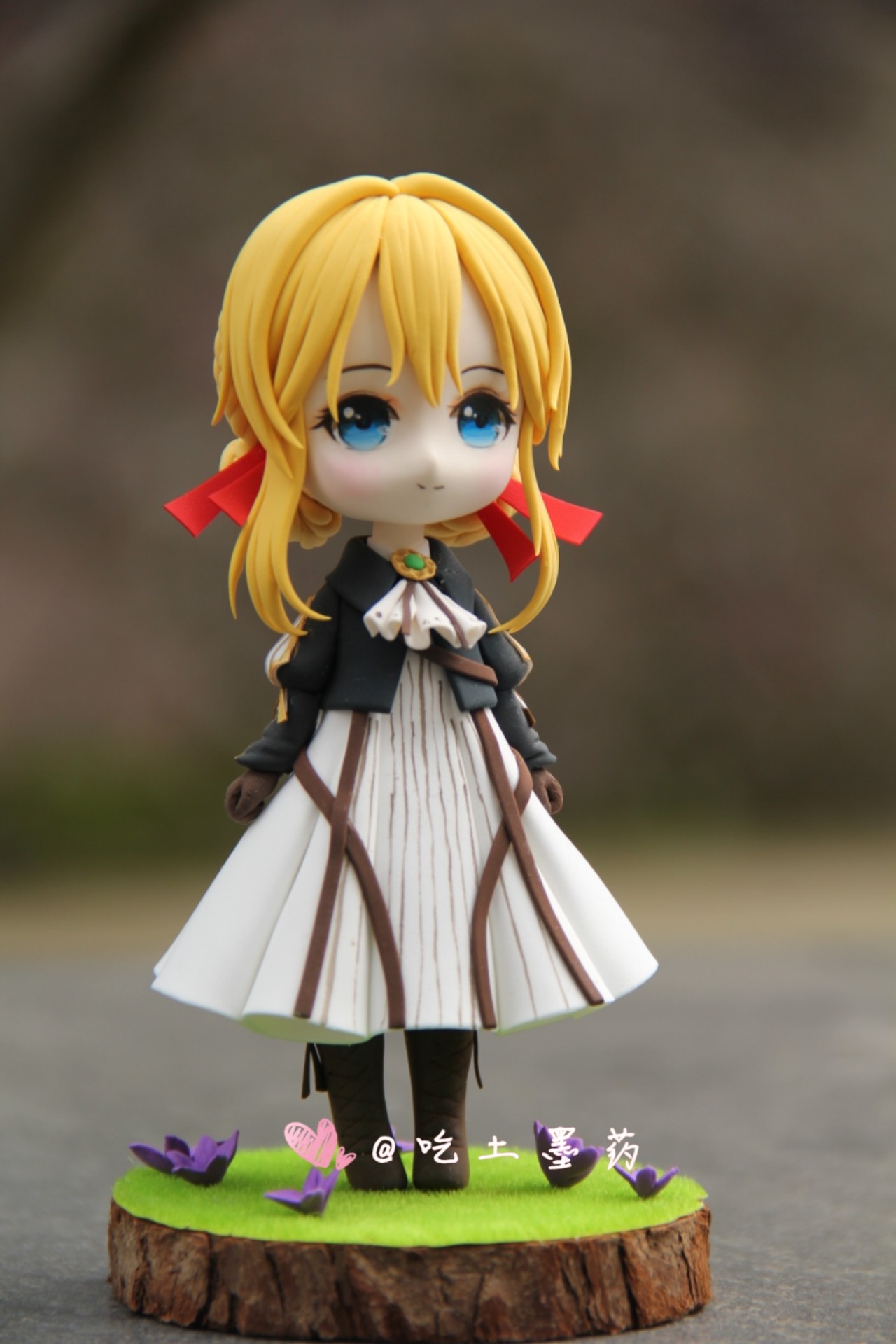 【墨药】紫罗兰永恒花园薇尔莉特超轻黏土手办定制定做