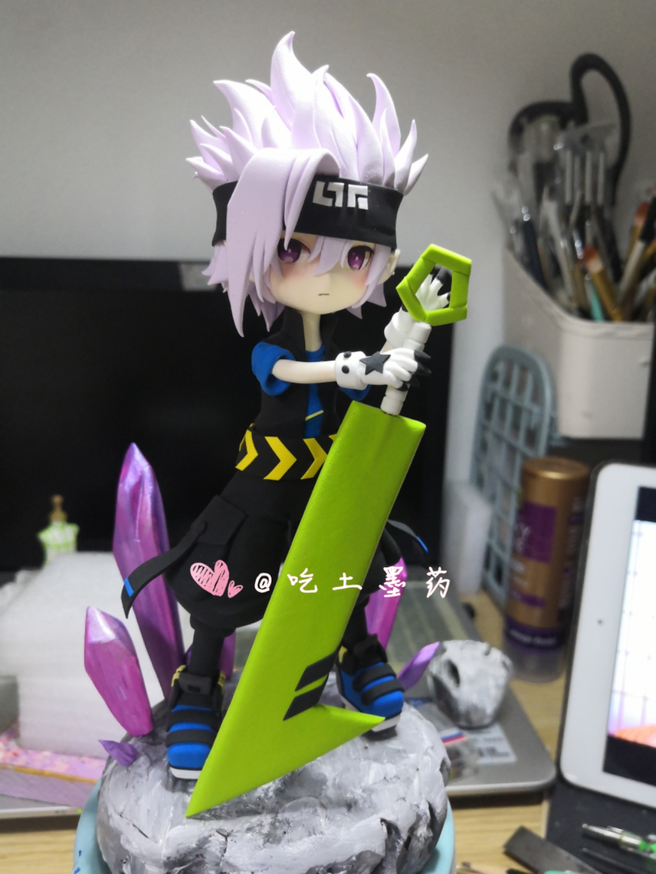 特价凹凸世界手办_【墨药】凹凸世界格瑞超轻粘土手办定制定做优惠券