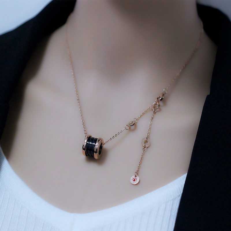 陶瓷项链吊坠女
