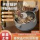 梅特德菲电炒锅不锈钢家用不粘锅无涂层多功能蒸煮煎炒一体锅新款