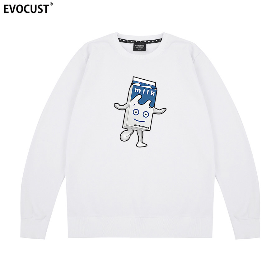 blur模糊摇滚乐队牛奶情侣款小清新男女圆领卫衣