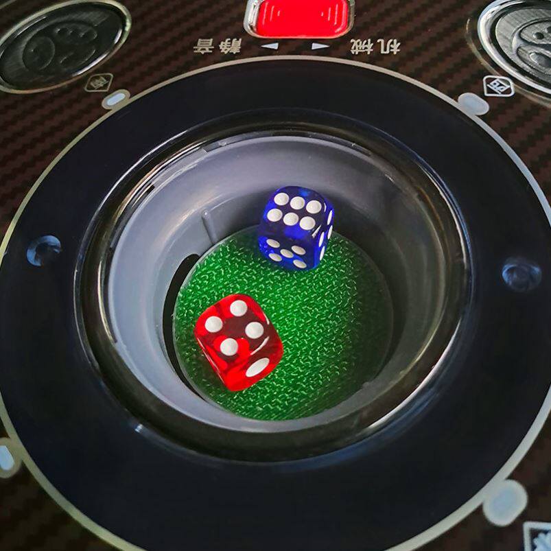 棋牌室专用麻将机配件全部通用水晶色子骰子大号筛子塞子骰粒甩子
