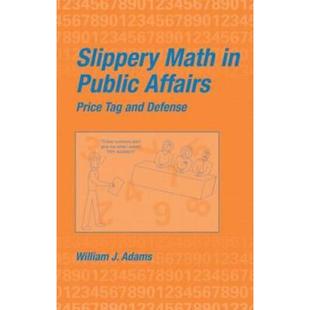 【4周达】Slippery Math In Public Affairs: Price Tag And Defense [9780824707903]