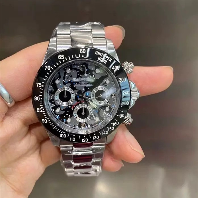 bape type3 bapex潮牌猿人头猿力士男女石英手表防水冷淡风嘻哈风