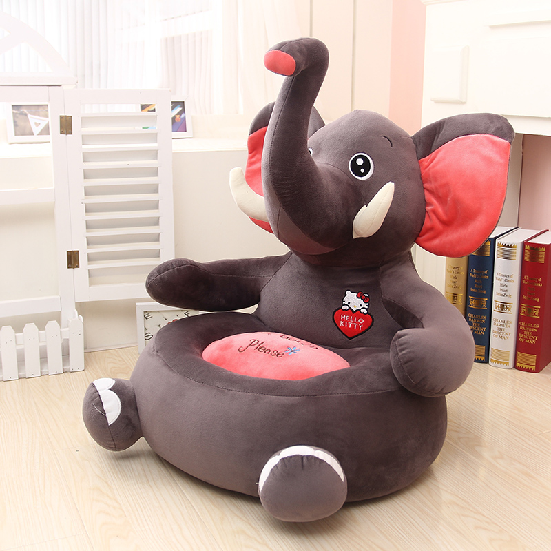 沙发卡通生日礼物懒人女孩座椅恐龙男孩毛绒玩