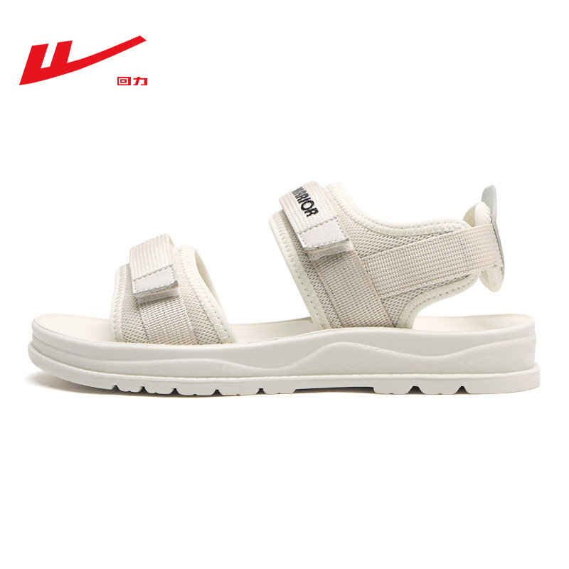 回力凉鞋女夏季女款2022年新款平底时尚运动沙滩鞋夏天魔术贴女鞋