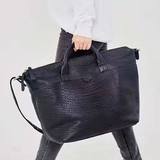 tiffany&co旅行袋 2020新款原創頭層牛皮小旅行袋女手提行旅包大容量簡約個性旅行包 旅行袋