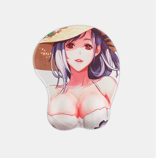 dnf赛丽亚鼠标垫 3d立体动漫美女大胸加厚硅胶护腕鼠标垫 创意 - 游戏