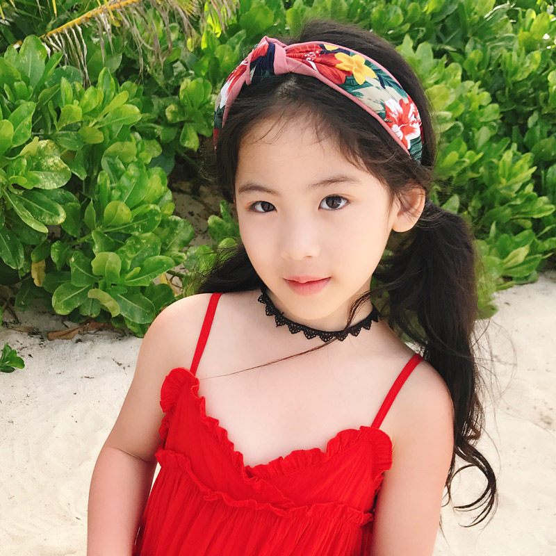 一折发带女童 中大童_清仓夏季儿童发箍韩版时尚头箍中大童发带女童头