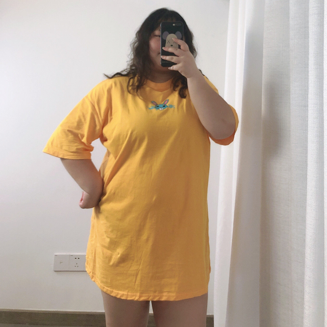 米莱奇2021夏季新款短袖印花t恤女胖mm大码韩版休闲镶钻显瘦上衣