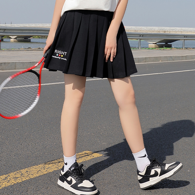 初中生百褶裙夏装少女2022绣花裤裙日系JK短裙中学生防走光伞裙子在类目 女装/女士精品, 半身裙中 - 来自Buy2taobao.com提供专业的淘宝代购服务